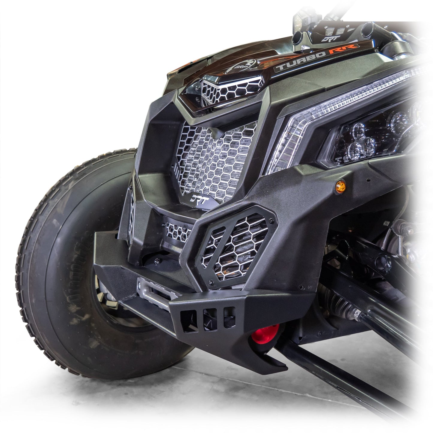 5-piece X3 front grille set – laser-cut steel for max airflow
