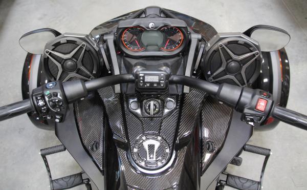 2015-2023 Can-Am Spyder F3 200watt 2-Speaker Audio Kit