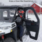UTV Doors With Steel Frame for Polaris Ranger CREW XP 1000 2018-2025
