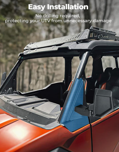 Xpedition folding side mirrors