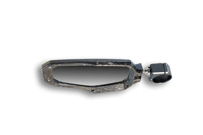 Carbon Fiber UTV Mirrors – Universal Clamp-On Set