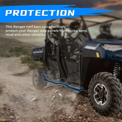 Nerf Bars Rock Sliders Fit 2019+ Ranger Crew XP 1000
