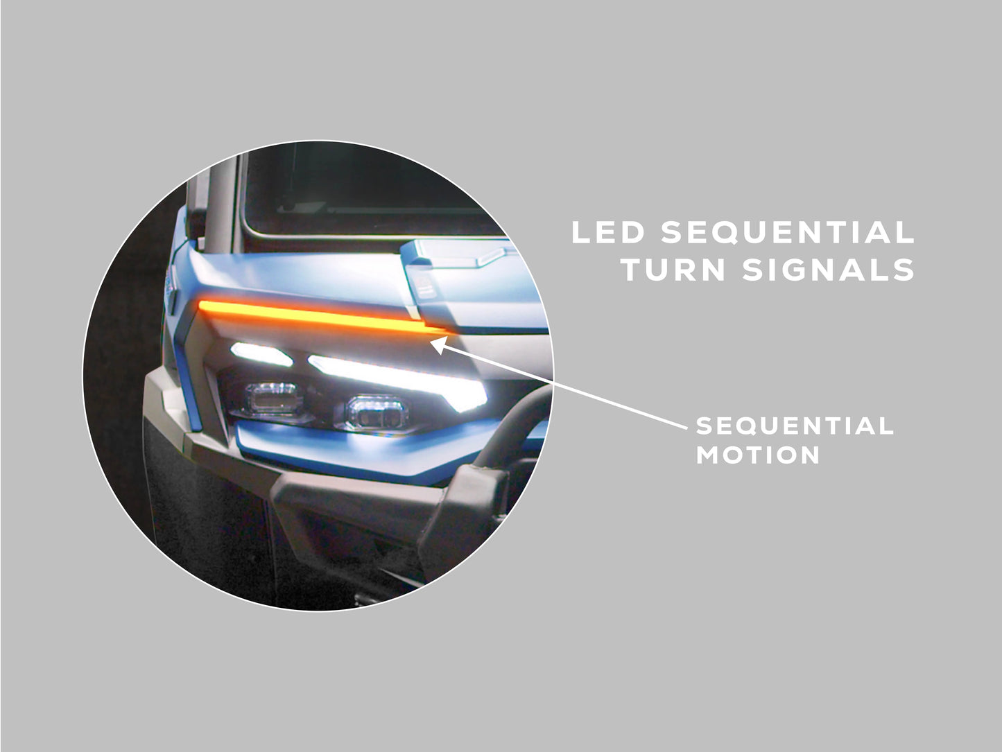 2026+ Can Am Defender HD11 - Sequential turn signal kit