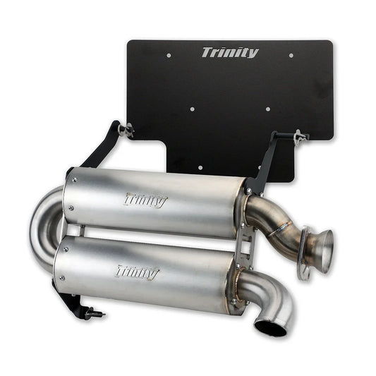 POLARIS XPEDITION QUIET DUAL MUFFLER EXHAUST - SLIP ON