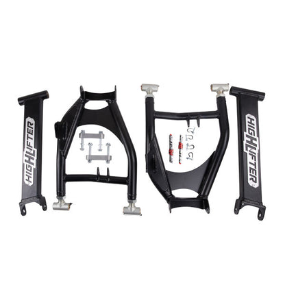 APEXX Upper and Lower Rear Raked Control Arms - Polaris Ranger 1500 XD
