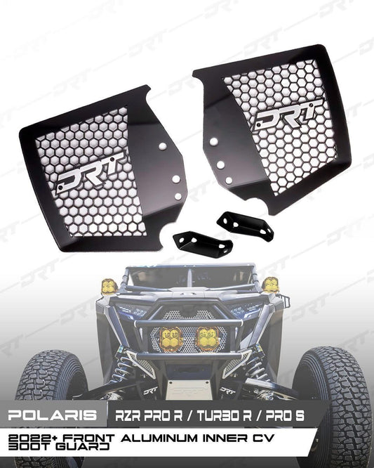 DRT Polaris 2022+ RZR Pro R/ Turbo R / Pro S / Front Aluminum Inner CV Boot Guards