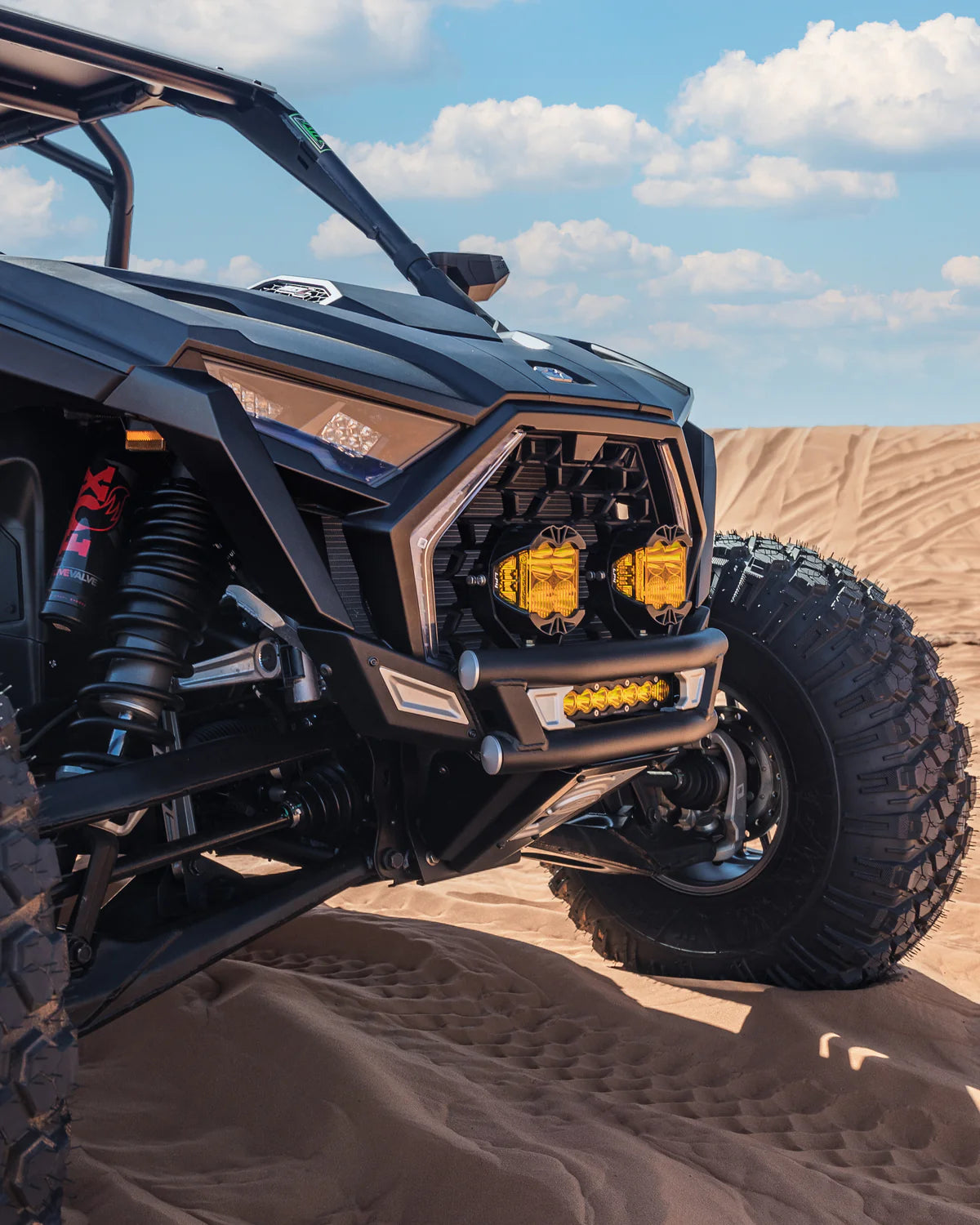 2022 + Polaris Pro R, Pro S, Turbo R Amp Front Bumper