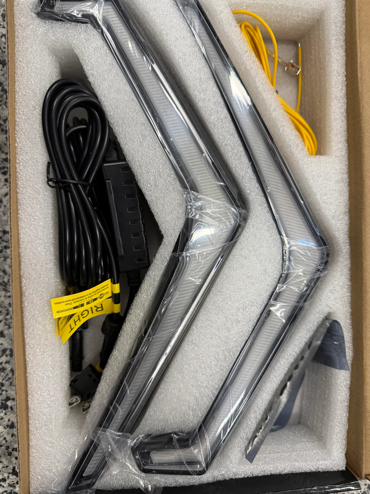 Polaris RZR 2025+Pro Series RGBW LED Fang Lights | Plug-and-Play Accent