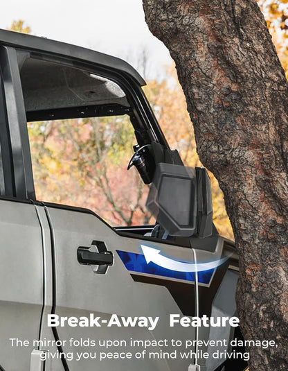 Xpedition folding side mirrors
