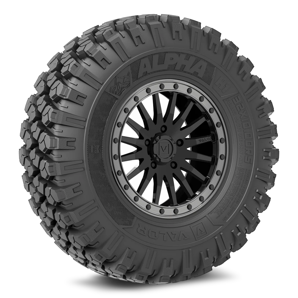 ALPHA ON V06 Wheel/Tire Set of 4