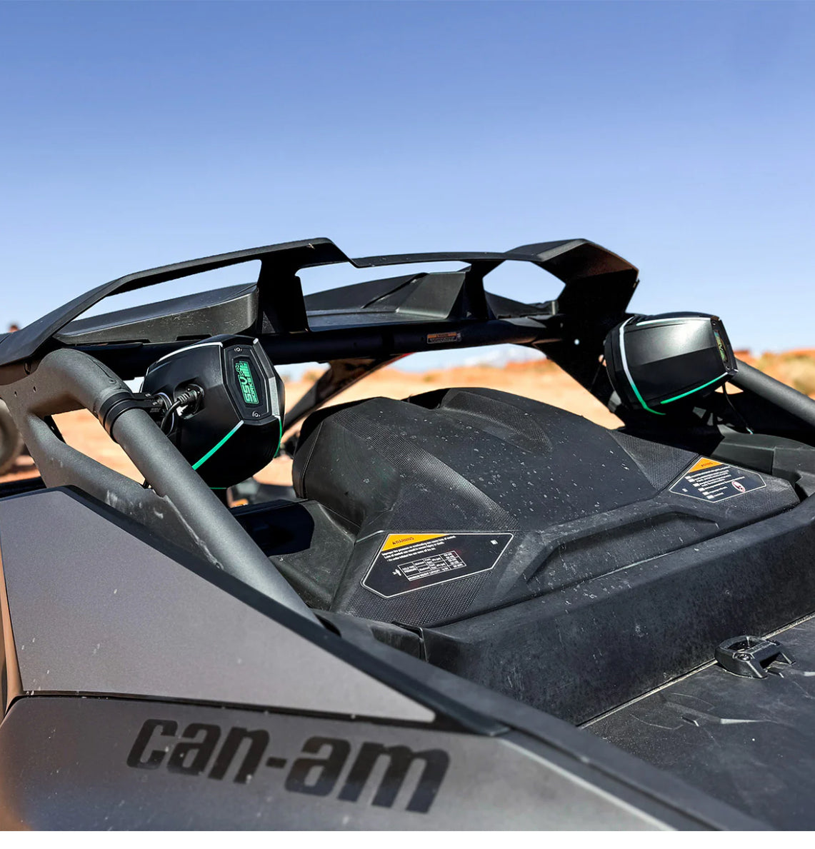 2024-2025 Can-Am® Maverick R, Phase-6 K-Spec 1650watt 6-Speaker Stereo System with Kicker Horns