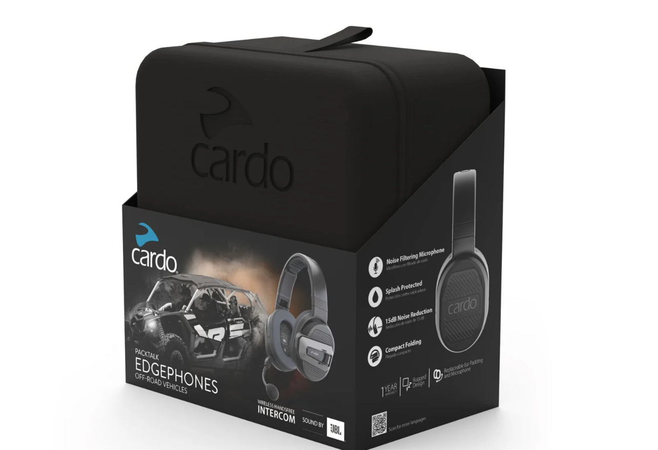 CARDO PACKTALK EDGEPHONES HEADSET