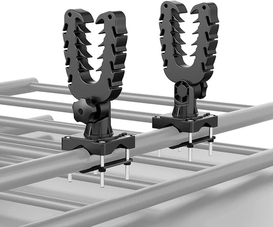 ATV Gun Holder Bow Rack Grips with Rubber Straps