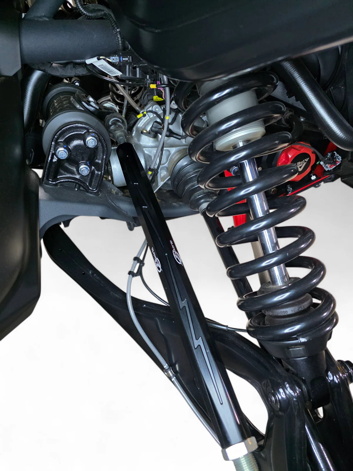 2024+ Can Am Maverick R Billet Tie Rods Anodized Black