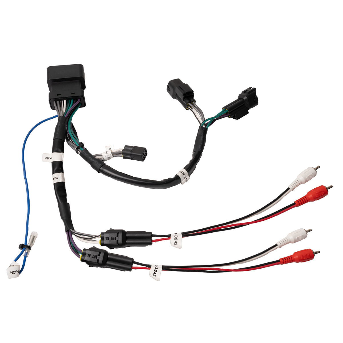 SSV Works RZR Ride Command RCA High-Level RCA Harness