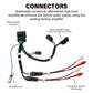Polaris® RZR Pro Series Ride Command Front & Rear Speaker RCA Output Harness