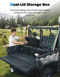 110L/29Gal UTV Bed Storage Box For CFMOTO Uforce 1000 | 1000XL Pro Highland