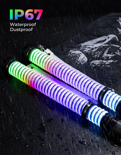 2FT COB Fat Whip Lights PAIR