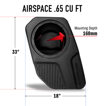 2021-2025 Ford Bronco 4-Door Rear Subwoofer Add-On