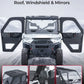 UTV Doors With Steel Frame for Polaris Ranger CREW XP 1000 2018-2025