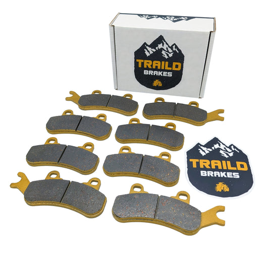 Can-Am Defender MAX HD7 HD8 HD10 6x6 & PRO 2017-2022 Ceramic Brake Pad Set