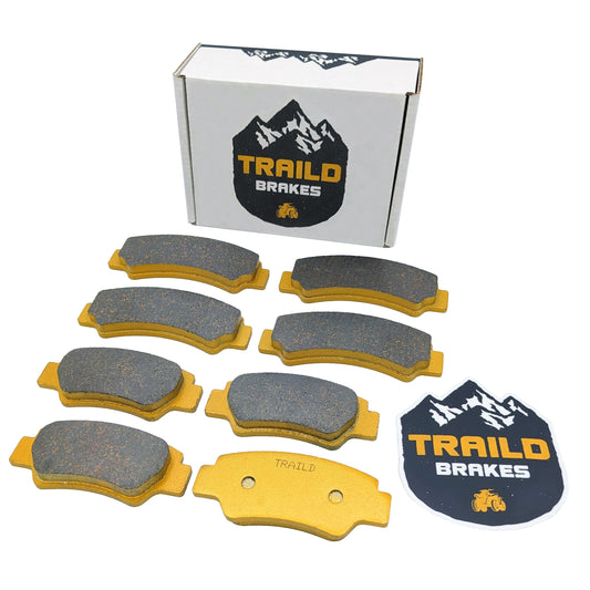 CF Moto ZFORCE 500, 800, 950,1000 2018-2022 Ceramic Brake Pad Set