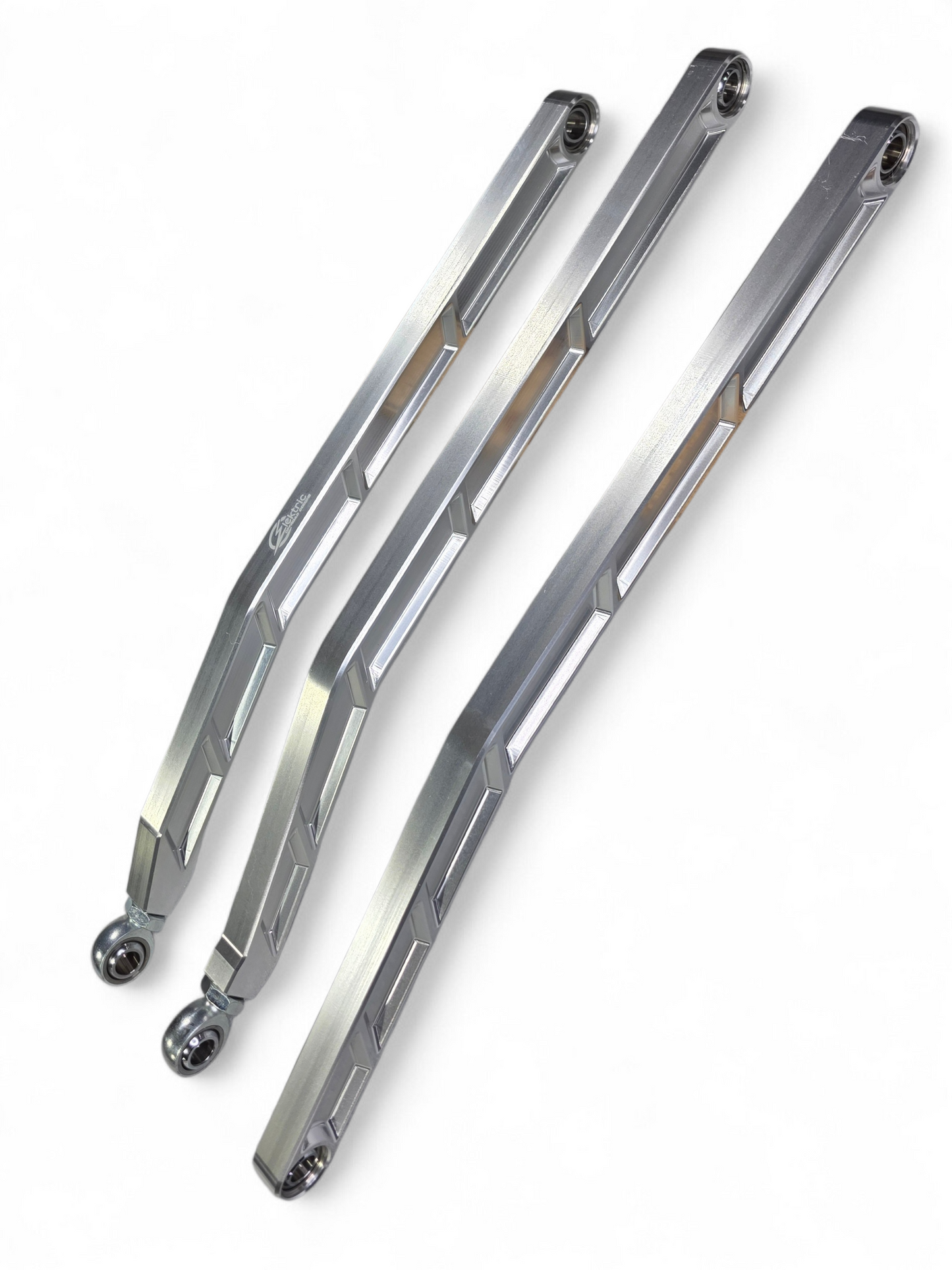 2017+ Can Am X3 Maverick Volt Billet Radius Rods Anodized Clear (RS 72" Model Only)