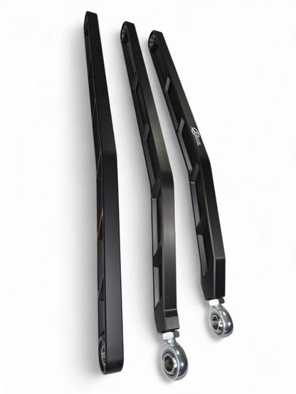 2017+ Can Am X3 Maverick Volt Billet Radius Rods Anodized Black (RS 72" Model Only)