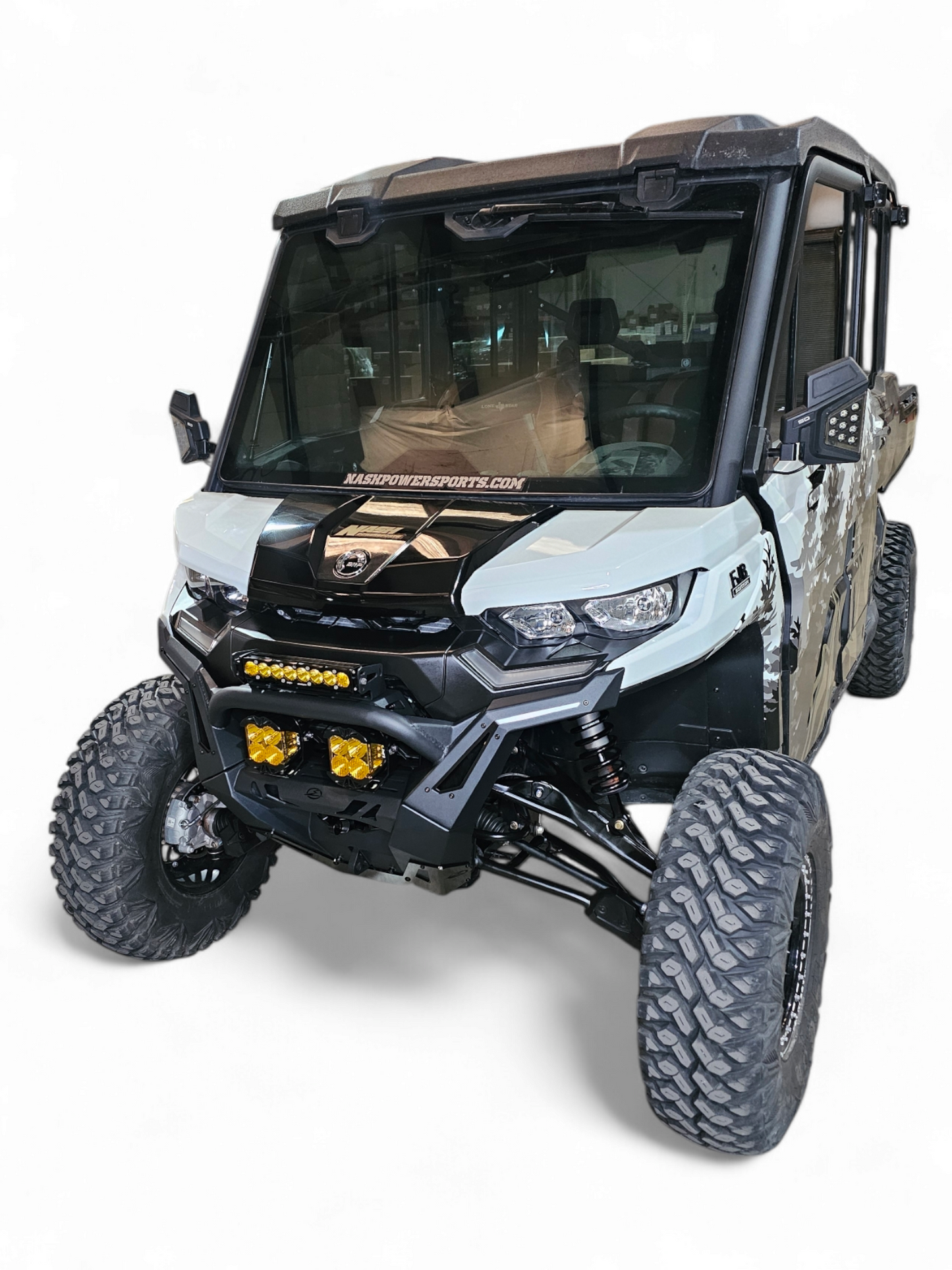 2016+ Can-am Defender HD10 Volt Front Winch Bumper