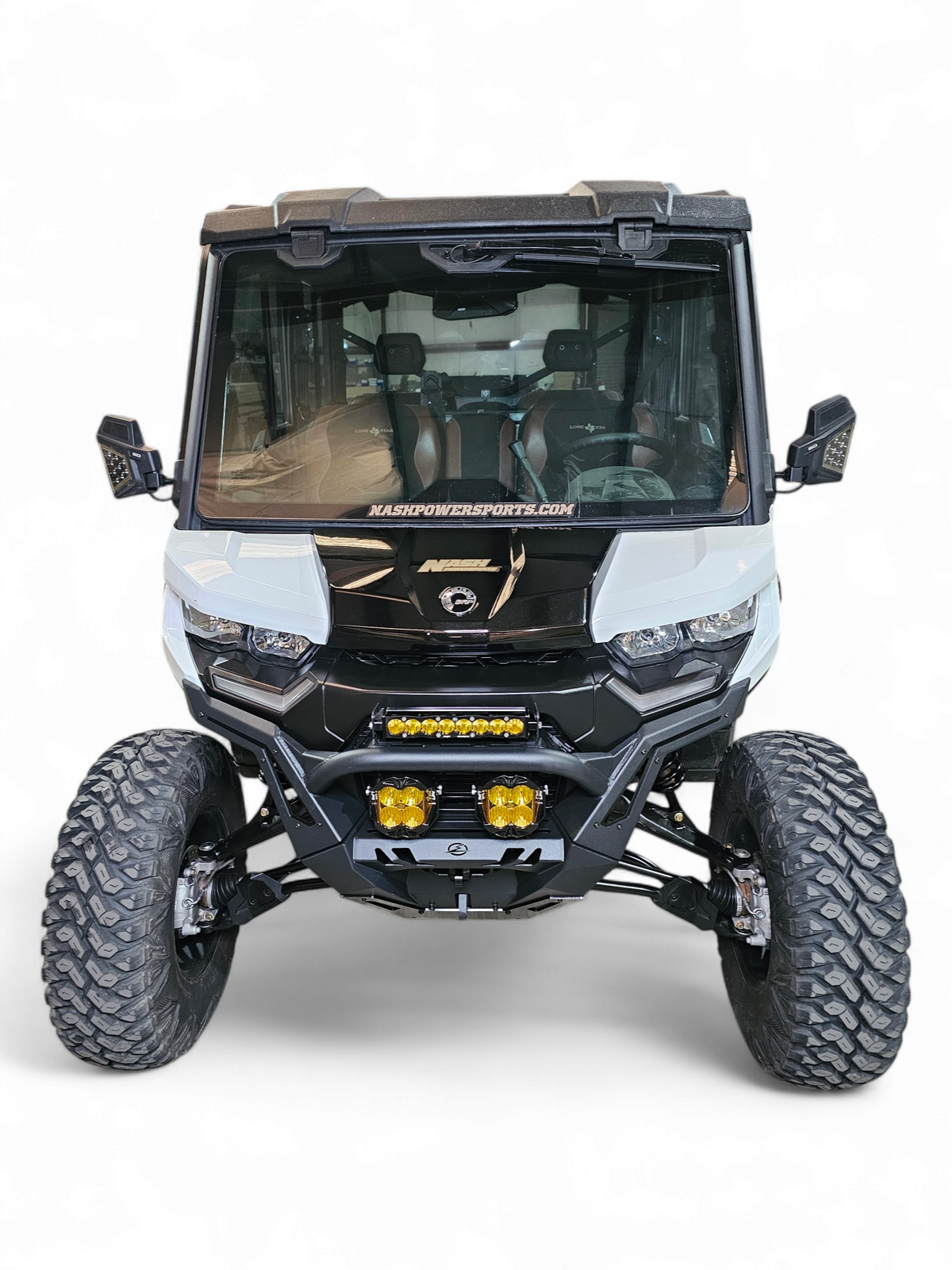 2016+ Can-am Defender HD10 Volt Front Winch Bumper