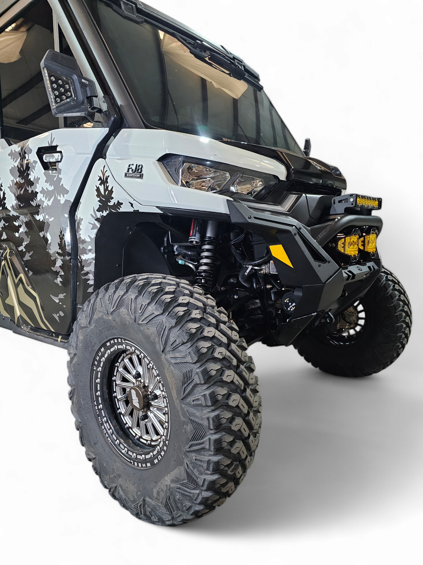 2016+ Can-am Defender HD10 Volt Front Winch Bumper
