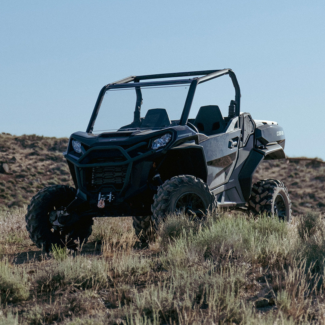 Commander/Maverick Sport/ Maverick Trail Polycarbonate Full Front Windshield