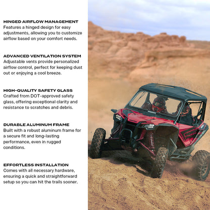 Honda Talon Front Glass Windshield