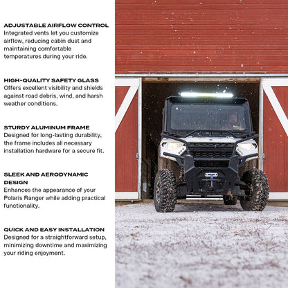 Polaris Ranger Front Windshield
