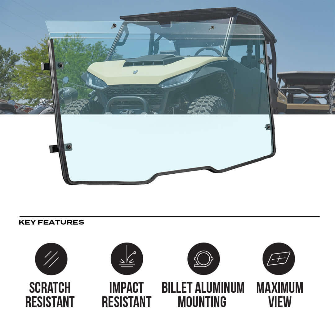 Segway UT10 Crew Polycarbonate Full Front Windshield