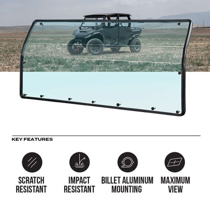 Segway UT10 Crew Polycarbonate Full Rear Windshield