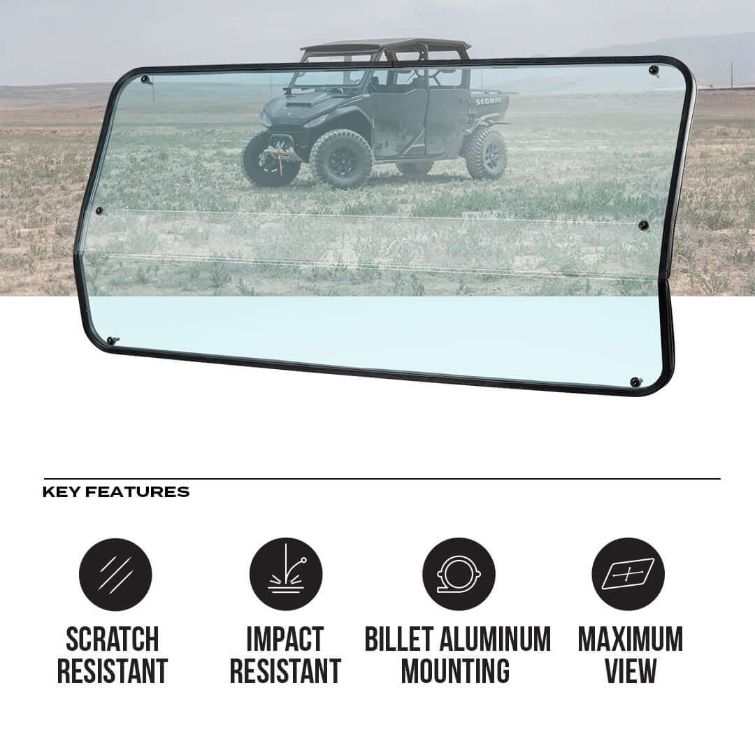 Segway UT10 Polycarbonate Full Rear Windshield