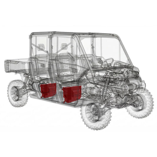 2026 Can-Am® Defender HD11 Plug-&-Play 10" Ported Subwoofer Add-On Kit