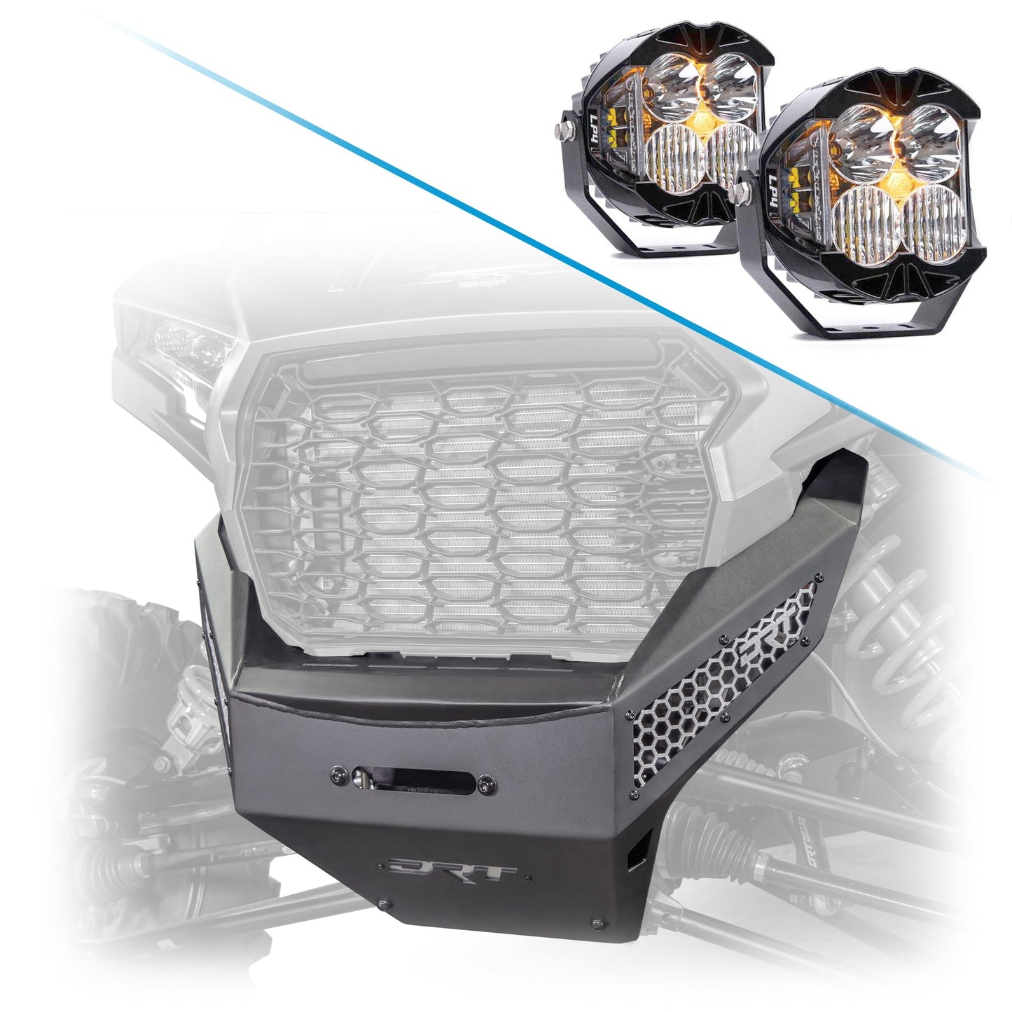 DRT Polaris RZR 2024–2025 XP 1000/4 Front Winch Bumper