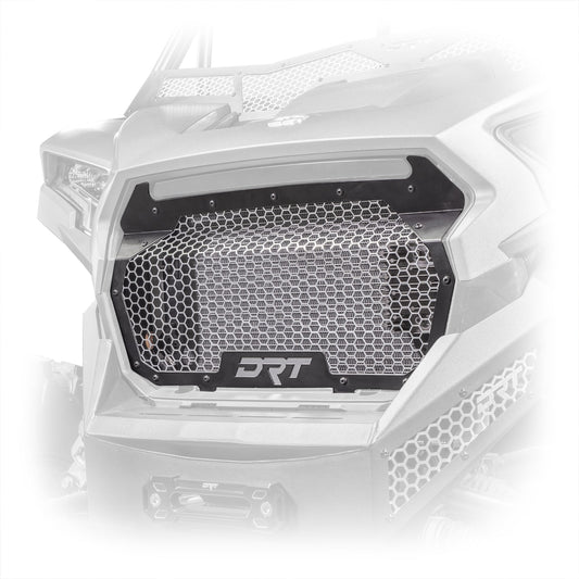 Rzr xp 1000 front grill installed in semi gloss black