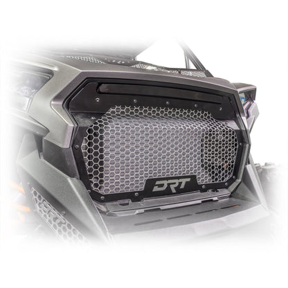 Rzr xp 1000 front grill installed in semi gloss black