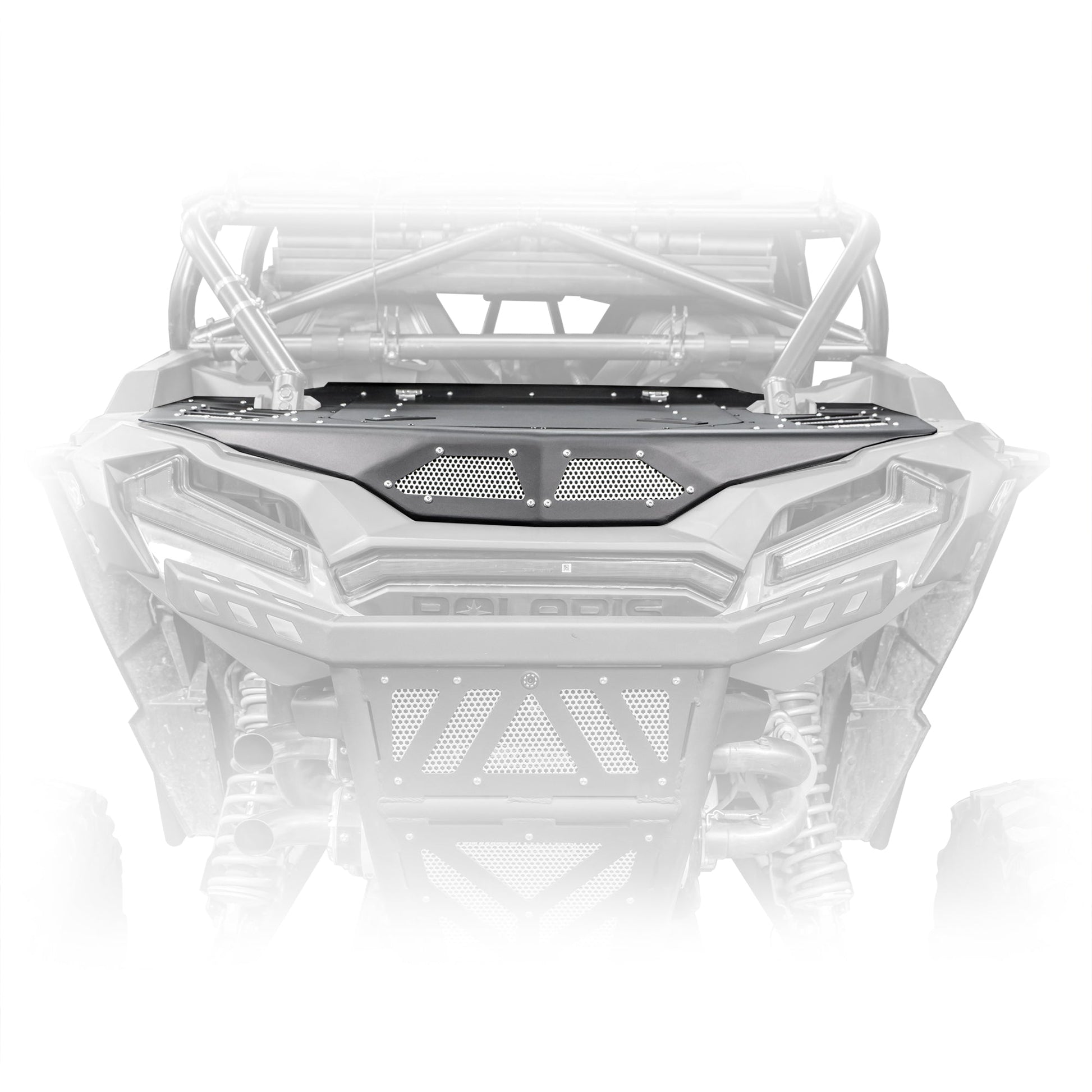 RZR xp 1000 trunk enclosure aluminum installed