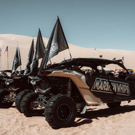 Marshin Whips Single Day Flag Whip