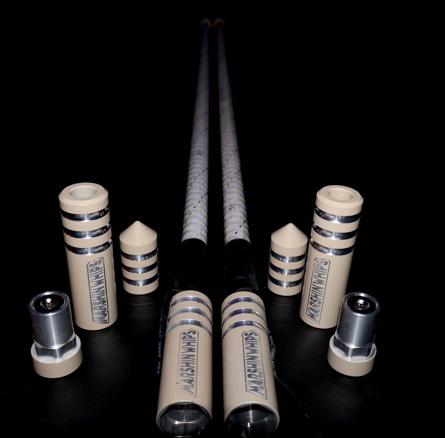 Game Changer LED Whip Set - Desert Tan