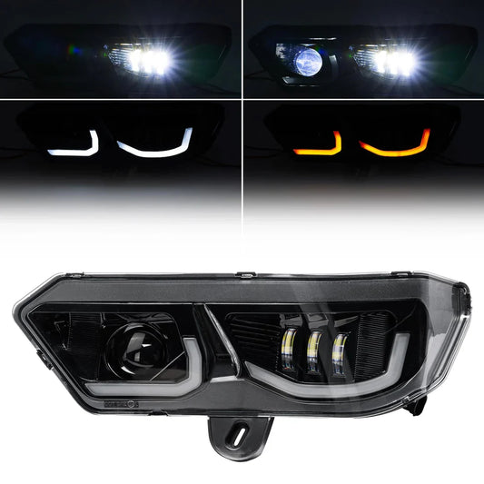 LED Headlights Assembly Kit for Can-Am Defender