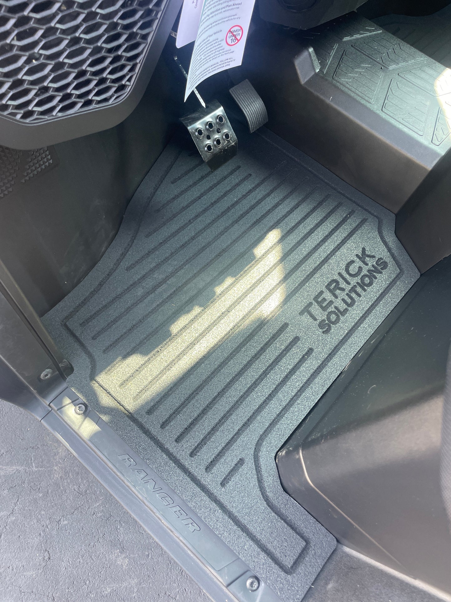 Polaris Ranger 1000 Rubber Floor Mats