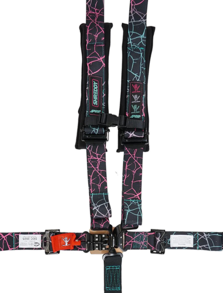 SHREDDY 5.2 HARNESS WITH REMOVABLE PADS - CRACKED