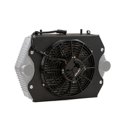 RPM Kawasaki H2 Brushless Stock Intercooler Fan & Sealed Shroud Kit