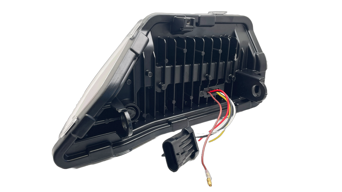Kawasaki KRX Replacement Headlight Set with Switchback Function with Harness