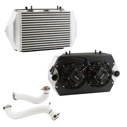 RPM Kawasaki H2 Stage 3 XL Intercooler With Brushless Fans & Sealed Shroud